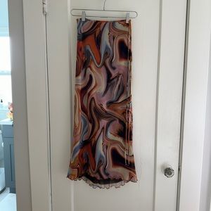 Zara multi-color skirt